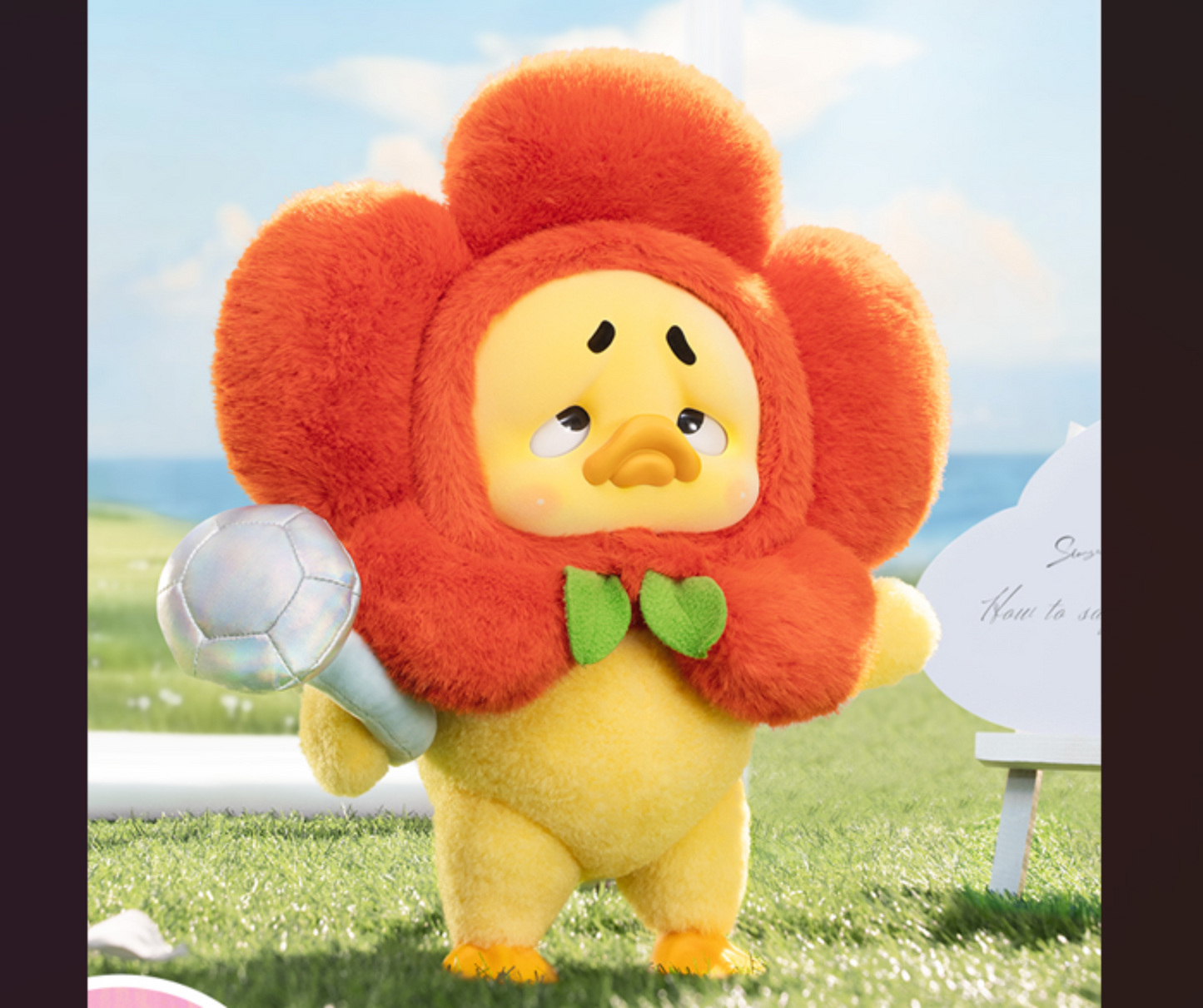 MAX UPSET DUCK BLOOM FOR U DUCK SJD PLUSH TOY